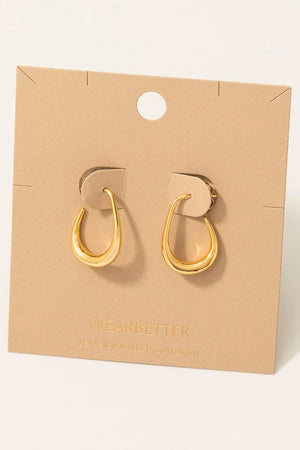 Thin Graduated Hoop Earrings