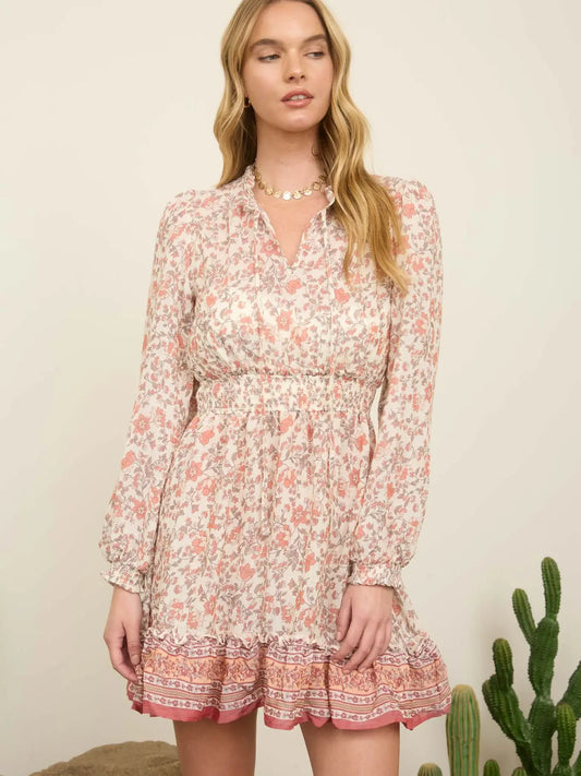 Empire Waist Mini Dress