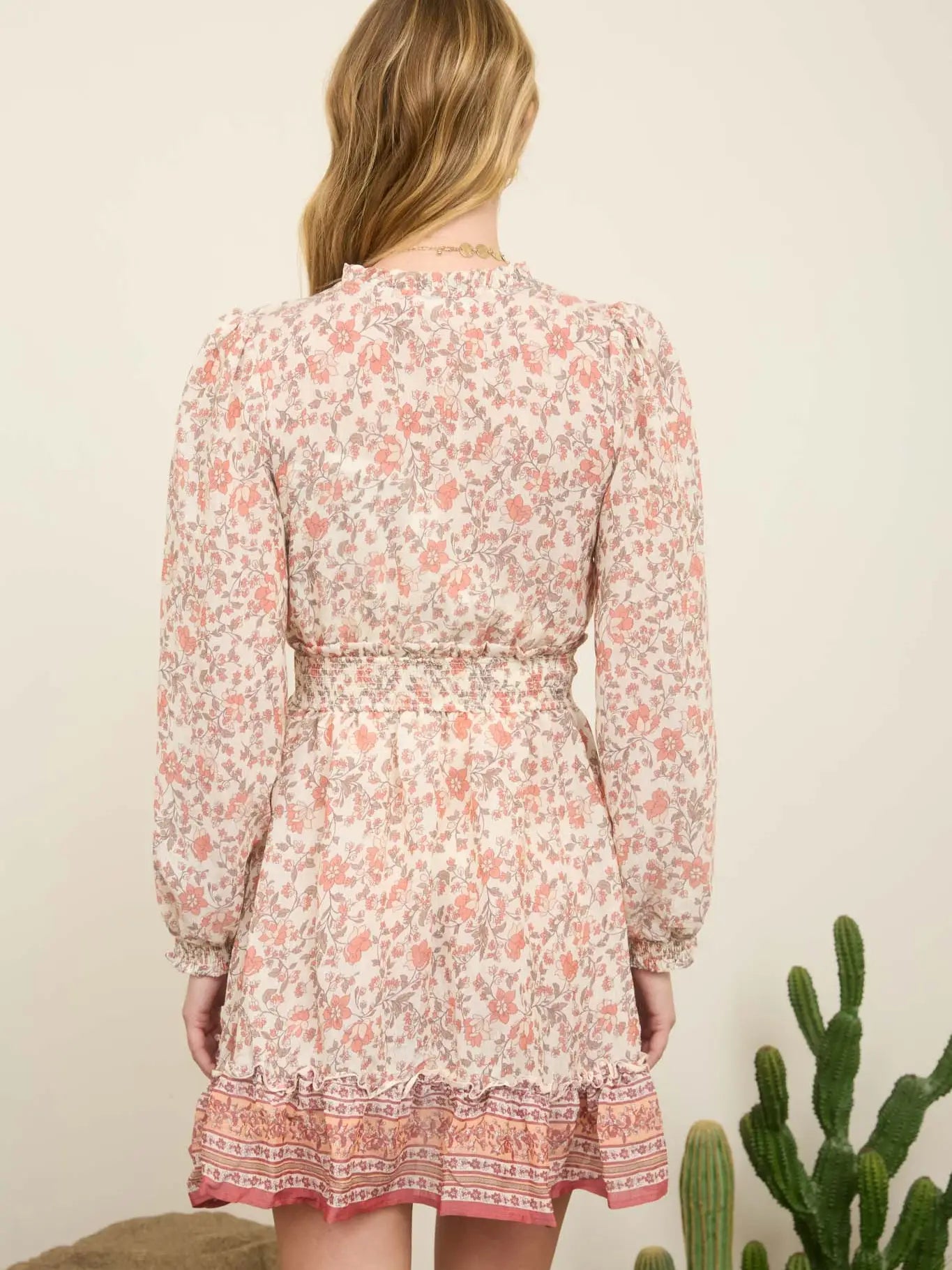 Empire Waist Mini Dress