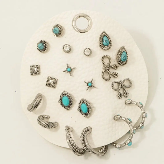 Assorted Western Boho Earring Set