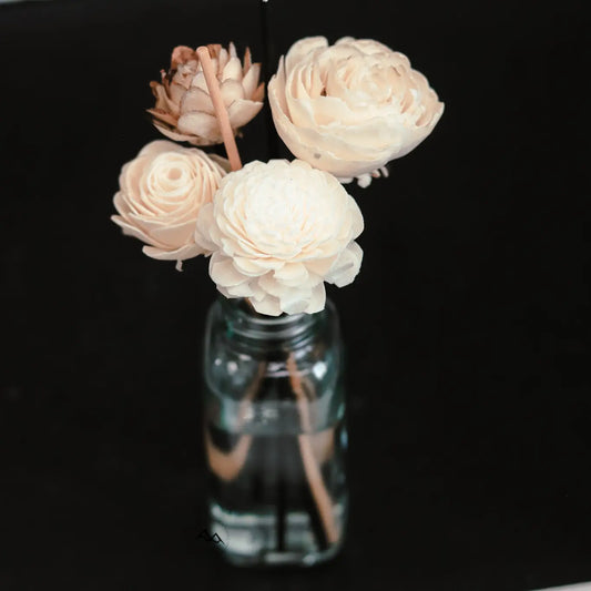 Flower Reed Diffuser-Spiced Cranberry Apple