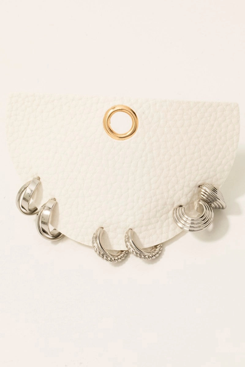 Assorted Hoop Earrings
