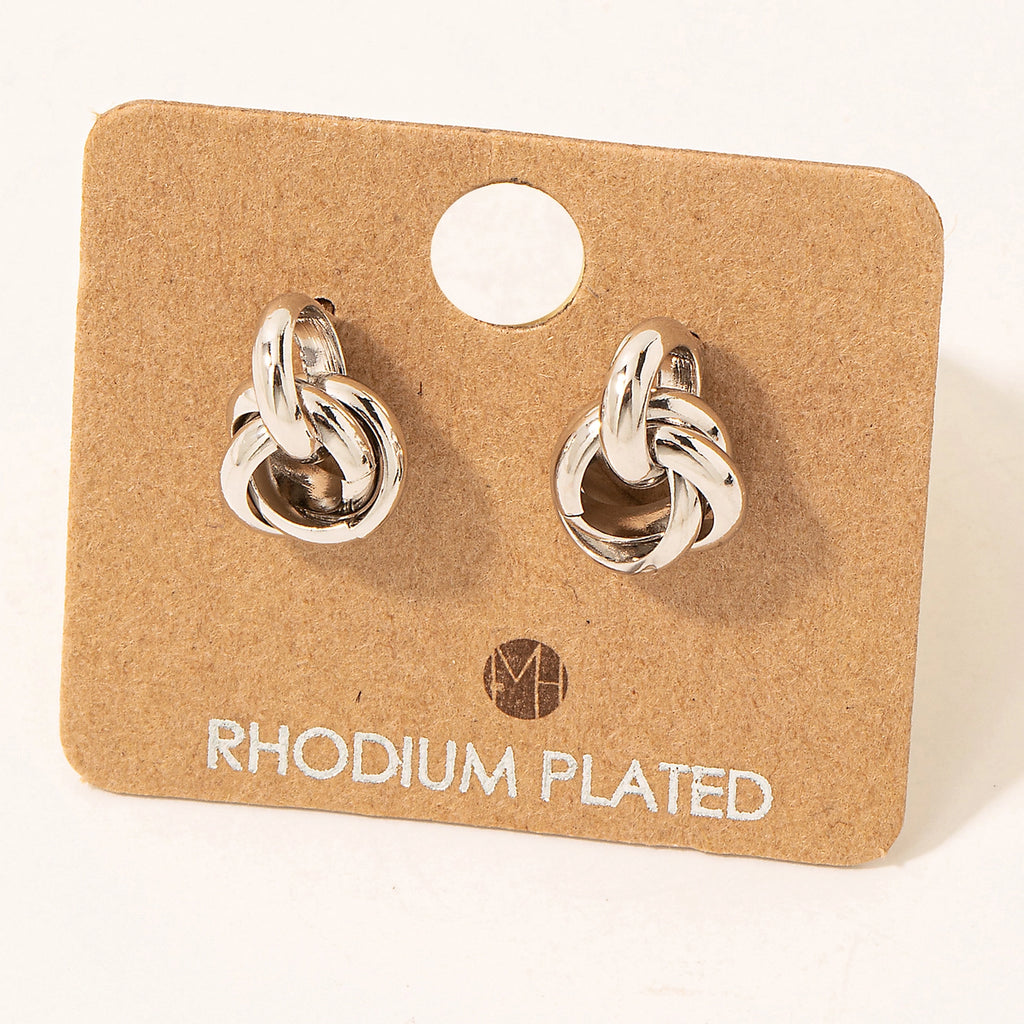 Knot Stud Earrings