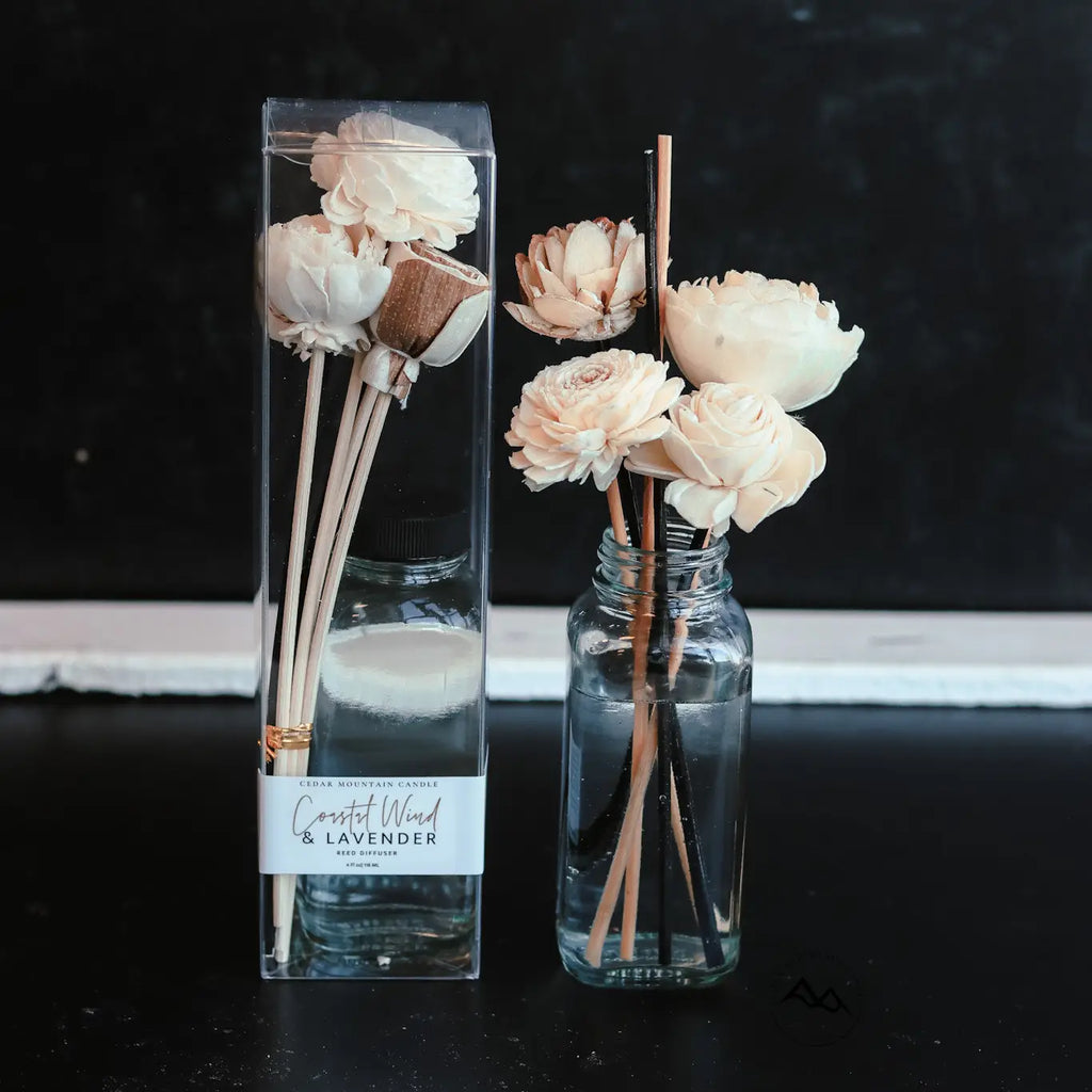 Flower Reed Diffuser-Mango and Coconut Milk