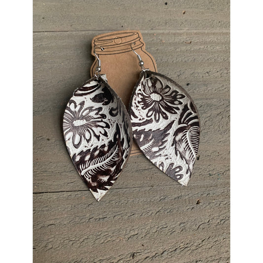 Western Leather Earrings