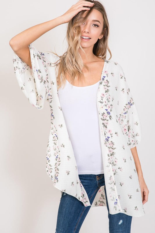 Could It Be Love Floral Kimono
