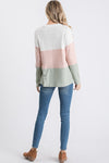 Spring Wishes Colorblock Top