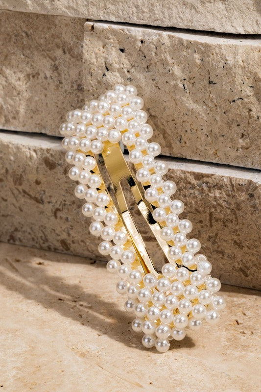 Pearl Bead Hair Clip