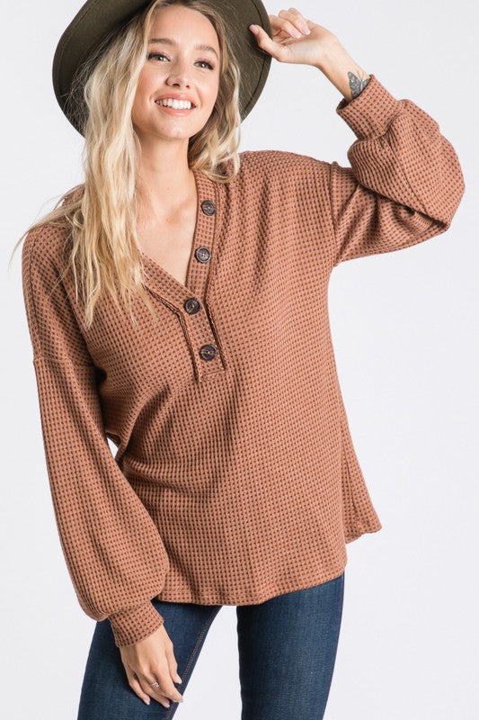 It's Always Been You Brown Top