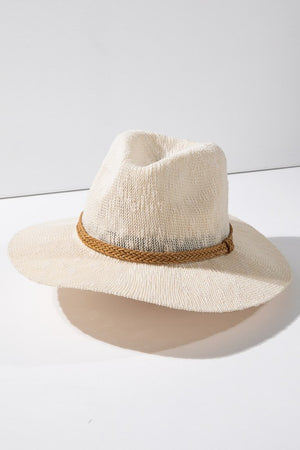 Braid Trim Panama Hat