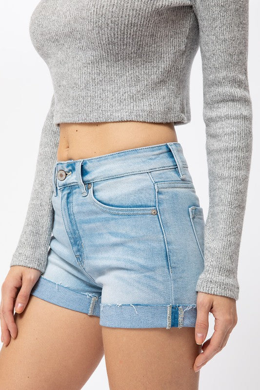 Light Wash Kancan Shorts