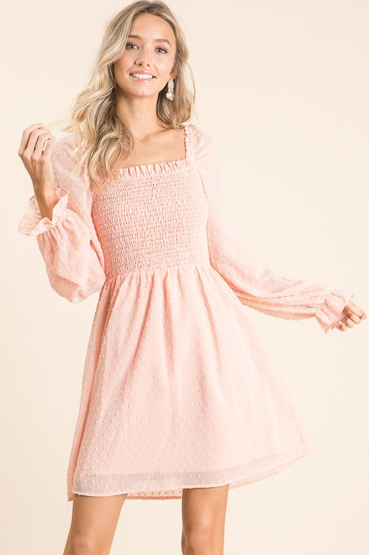 Never Ending Love Peach Dress