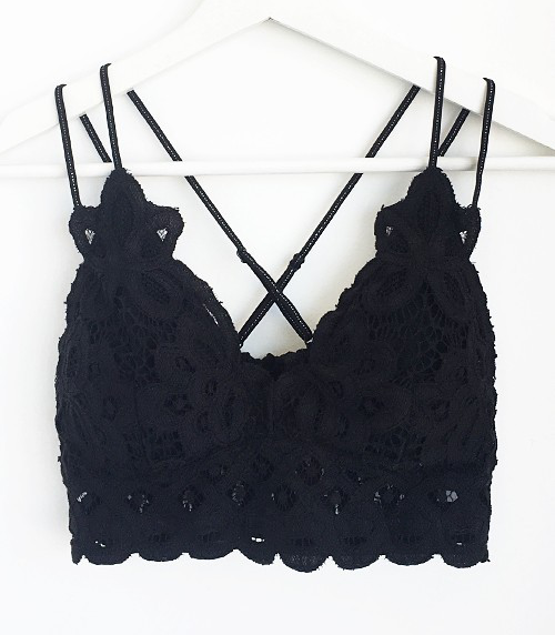You're So Gorgeous Bralette-Black