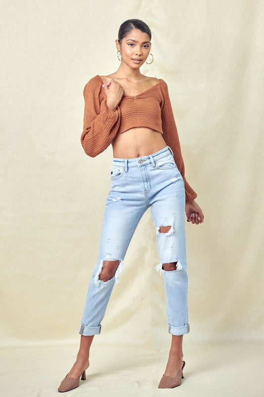 Jenny Light Wash Kancan Jeans