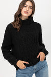 Everything You Need Black Sweater