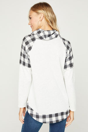 Winter Is Coming Buffalo Plaid Top