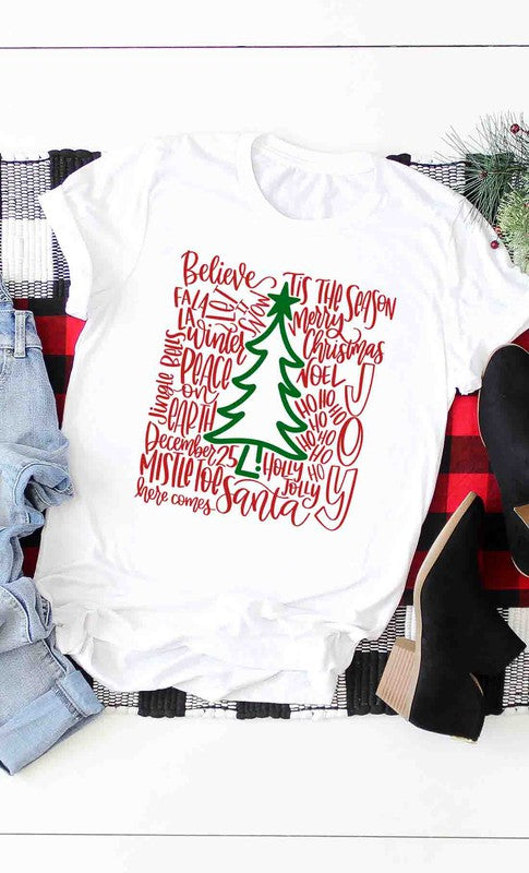 Christmas Tree Graphic Tee