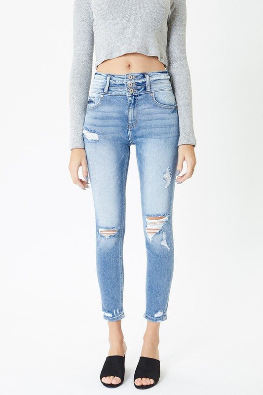 Magnolia Medium Wash Kancan Jeans