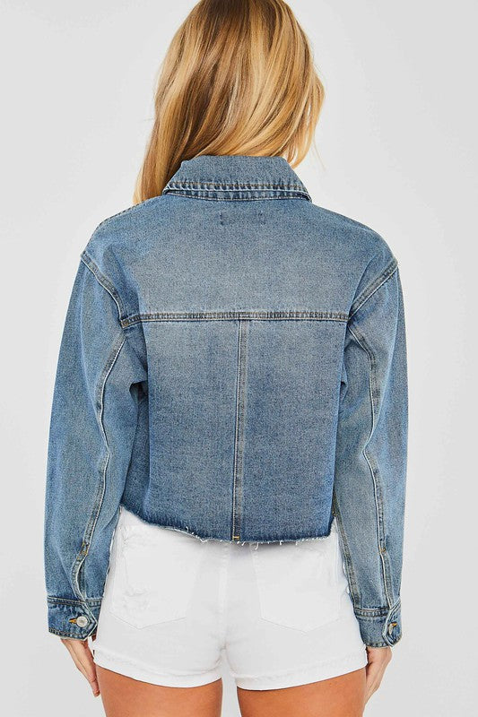 Cargo Pocket Denim Jacket