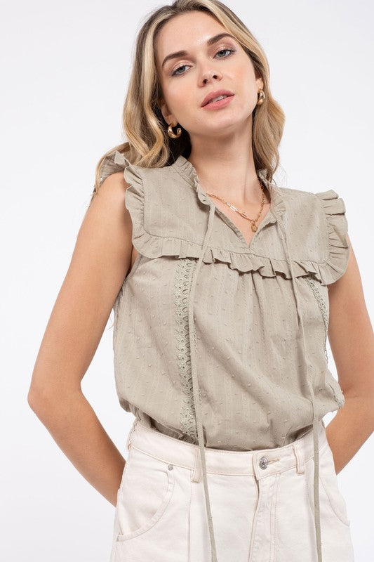 Sunny Afternoon Olive Tank