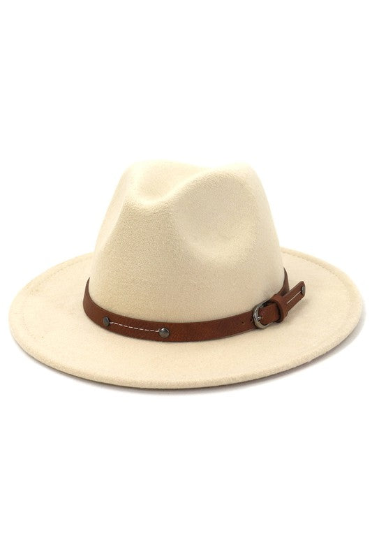 Beige Panama Hat