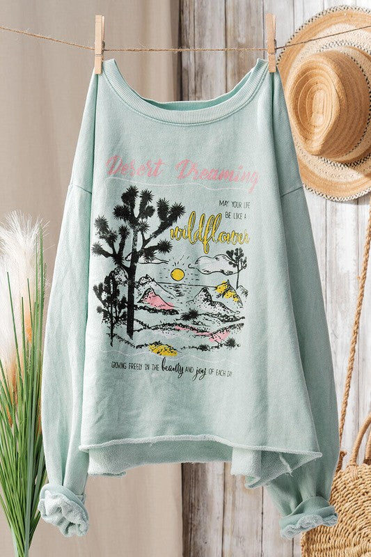 Wildflower Graphic Sweatshirt
