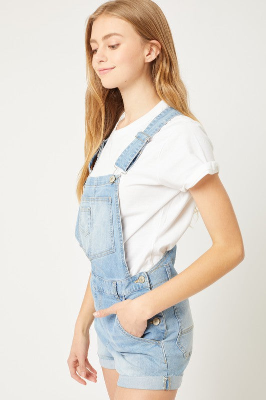 Denim Shortalls