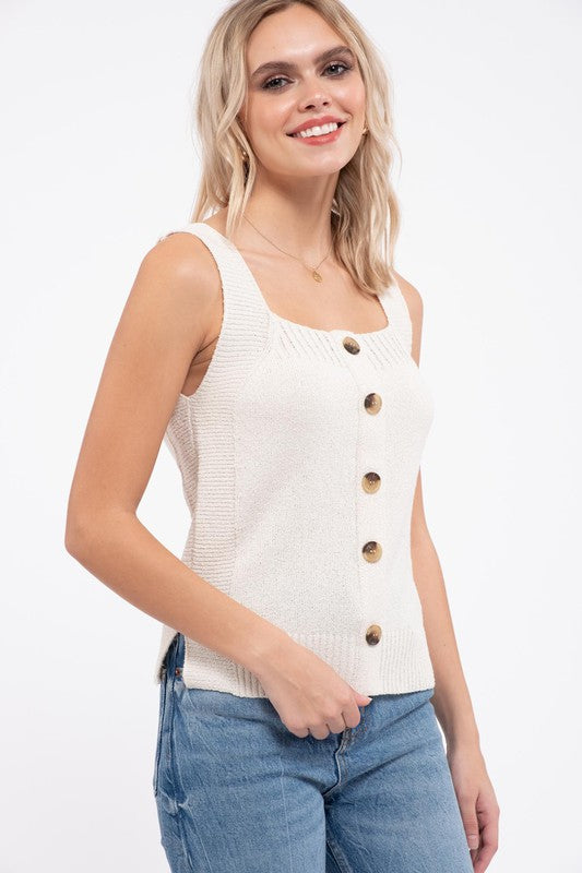 Simply Stylish Sleeveless Top