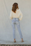 The Ember Light Wash Straight Kancan Jeans