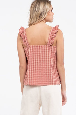 All The Romance Dusty Apricot Top