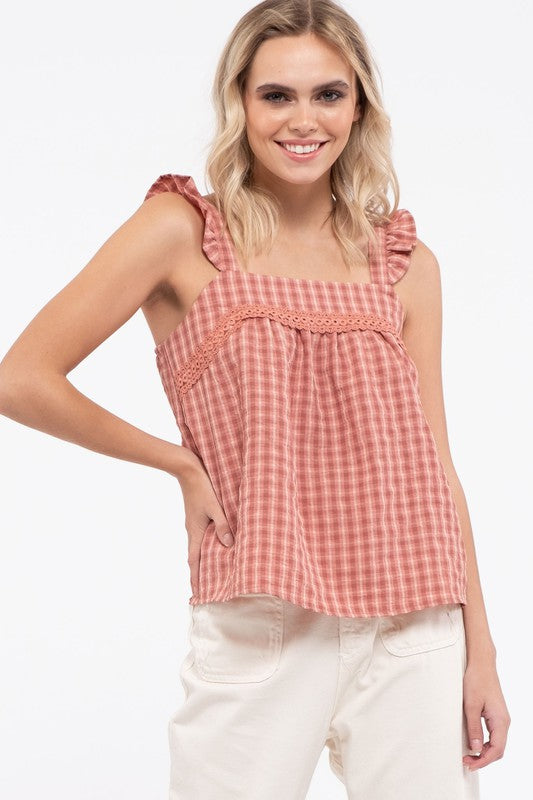 All The Romance Dusty Apricot Top