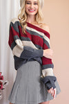 Wonderful Time Stripe Sweater