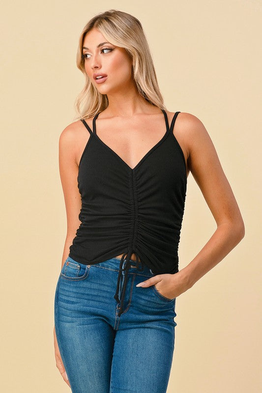 Ruched Cami Top