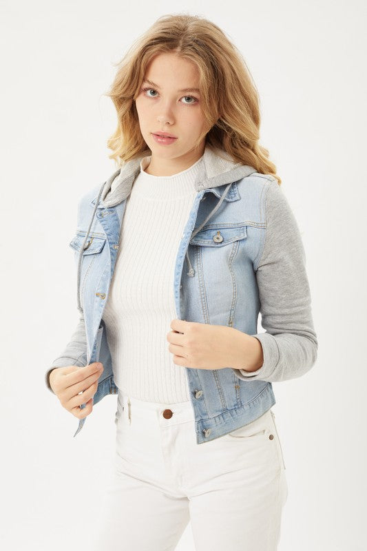 Dare To Dream Layered Denim Jacket