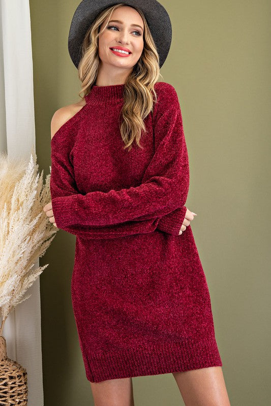 Tis The Season Wine Dress