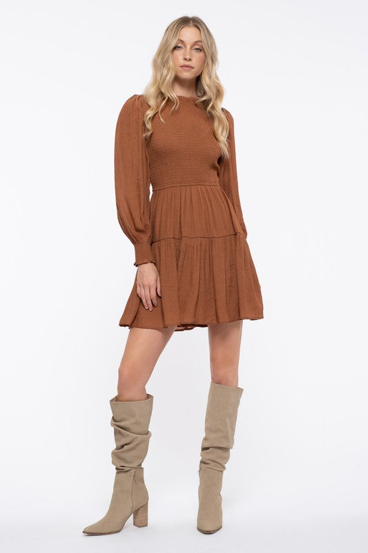 Grateful Heart Long Sleeve Dress