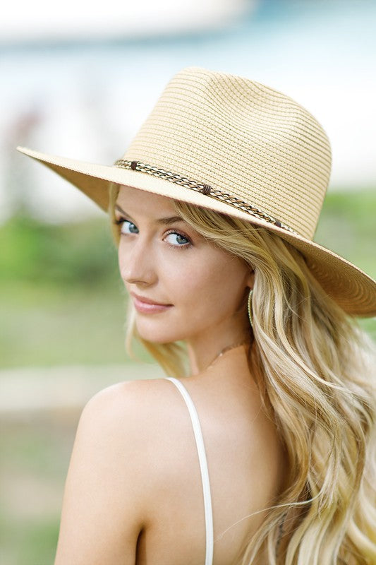 Double Band Panama Hat