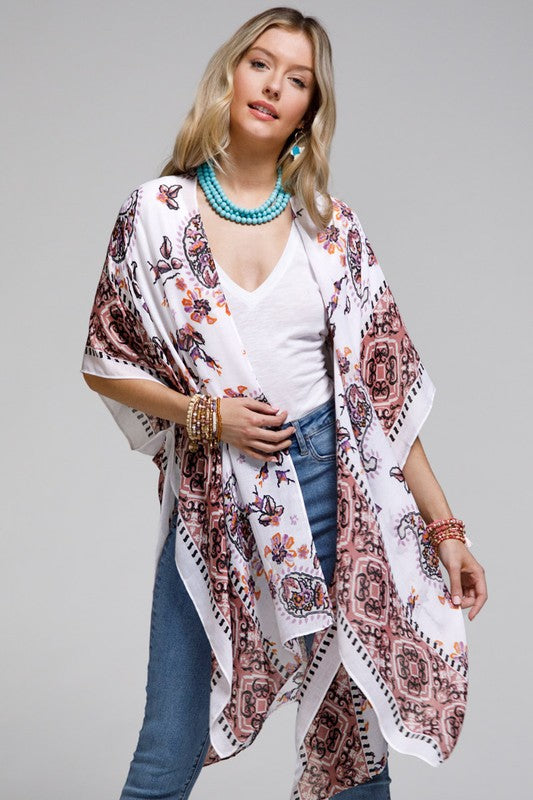 Paisley Floral Kimono