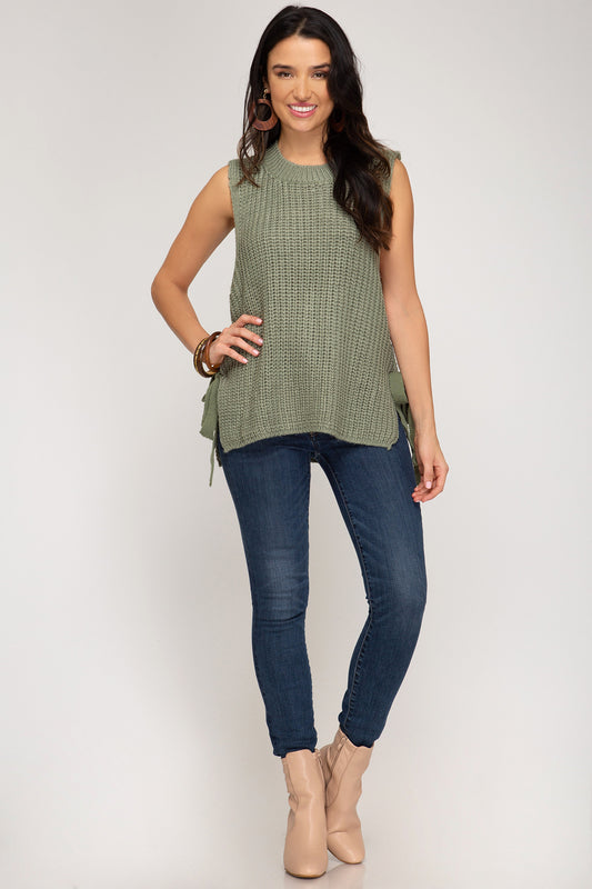 Sunshine on my Mind Olive Tank