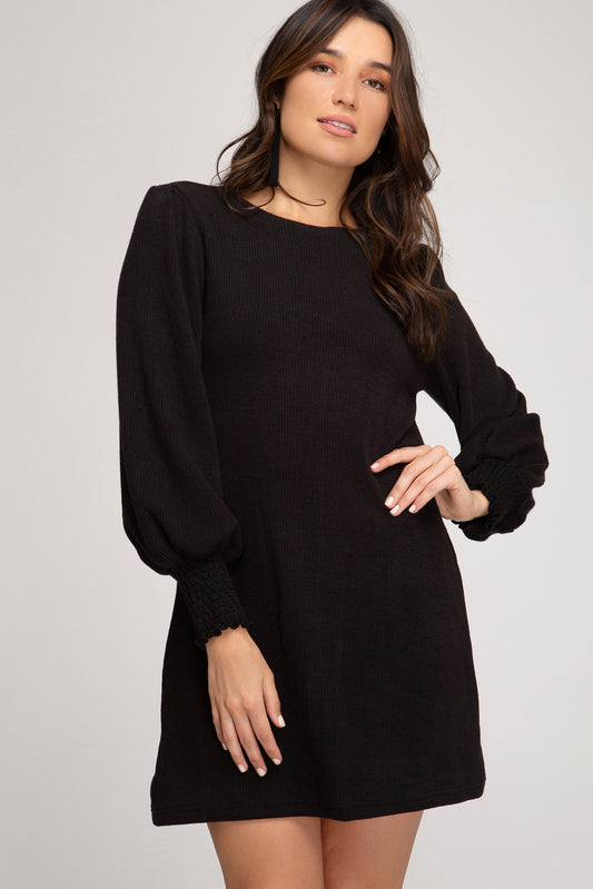 Holiday Season Black Dress