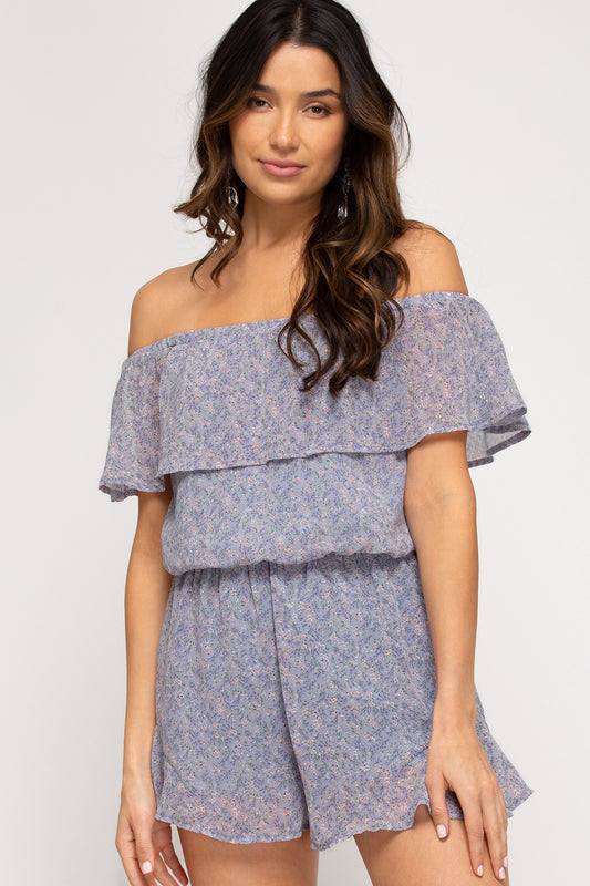 Confess My Love Floral Romper