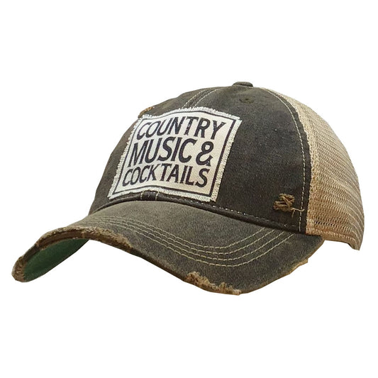 Country Music & Cocktails Ball Cap