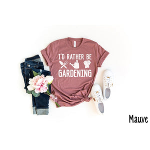 I'd Rather Be Gardening Graphic Tee