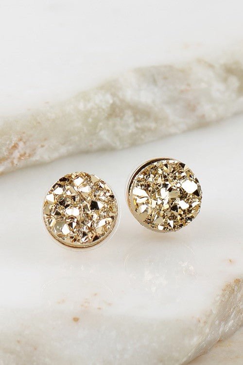 Sparkling Gold Earrings