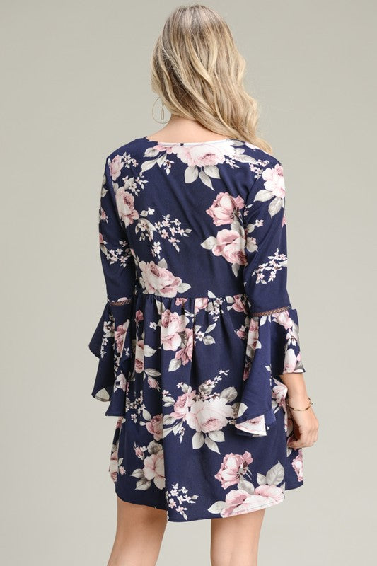Fall In Love Floral Dress