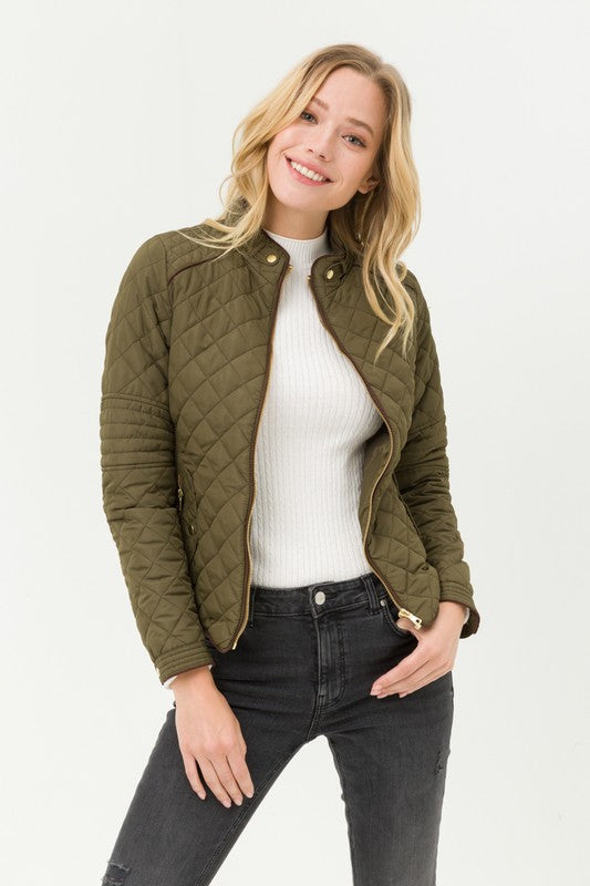 Just In Time Olive Jacket