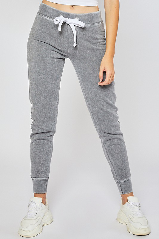 Hold You Closer Heather Grey Joggers