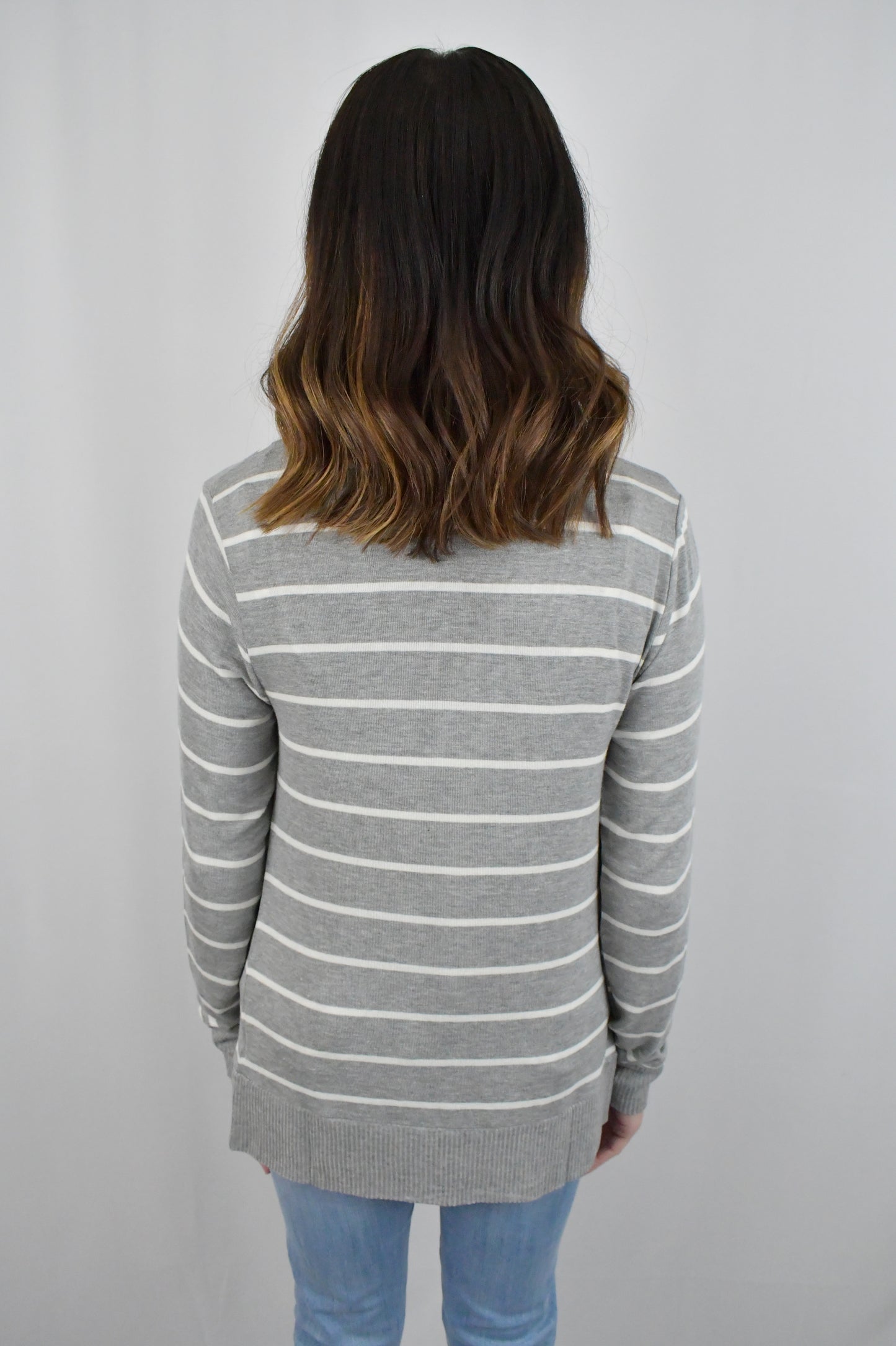 Falling For You Stripe Cardigan