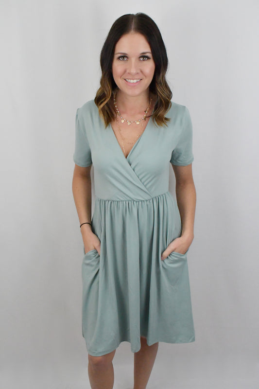 Endless Dream Light Green Dress