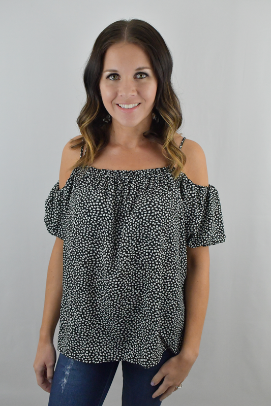 Story Of Us Top-Black